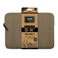 Port Designs Milano II Eco 13/14" Universal Laptop Sleeve - Desert