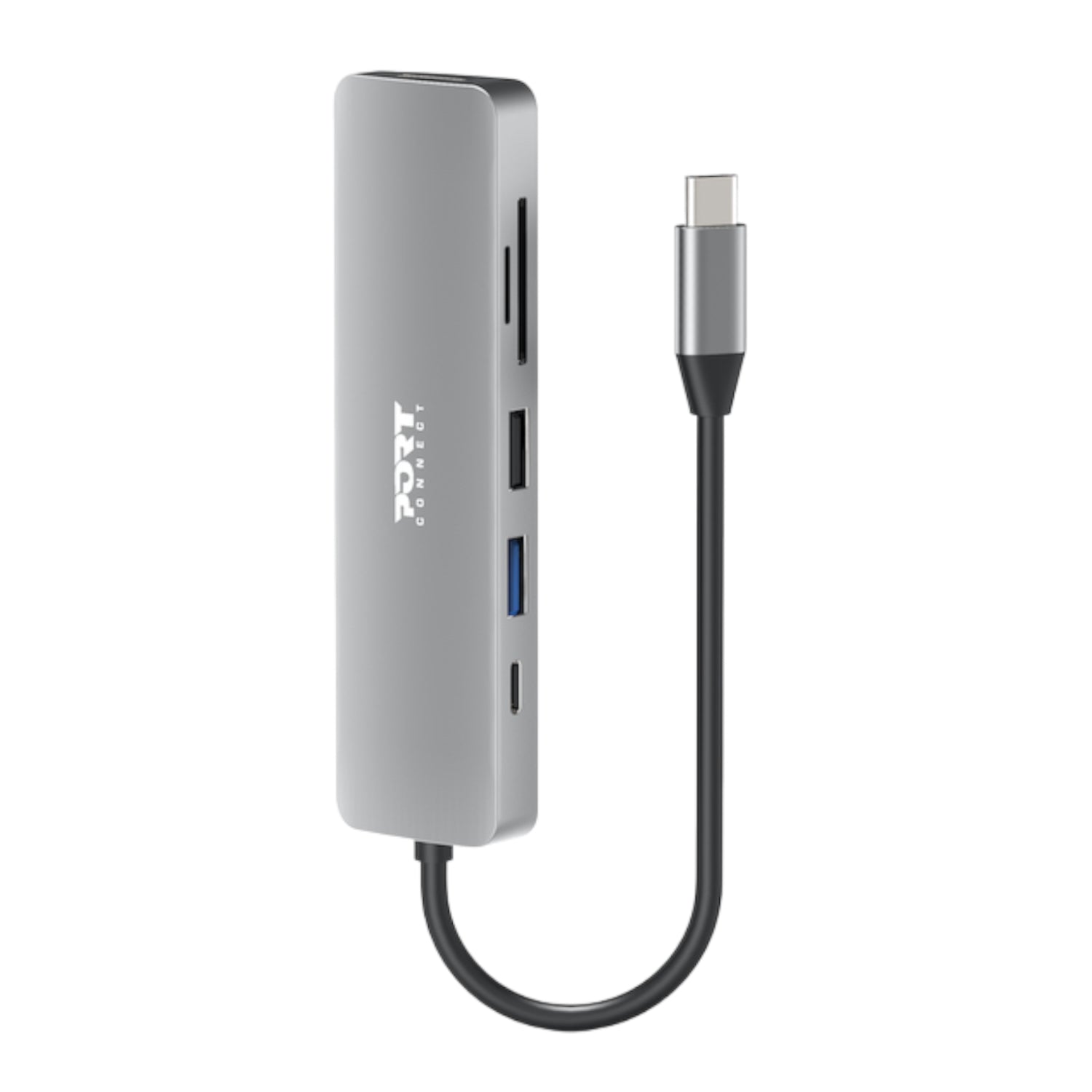 Port Connect 5-in-1 USB Type-C 4K Docking Station