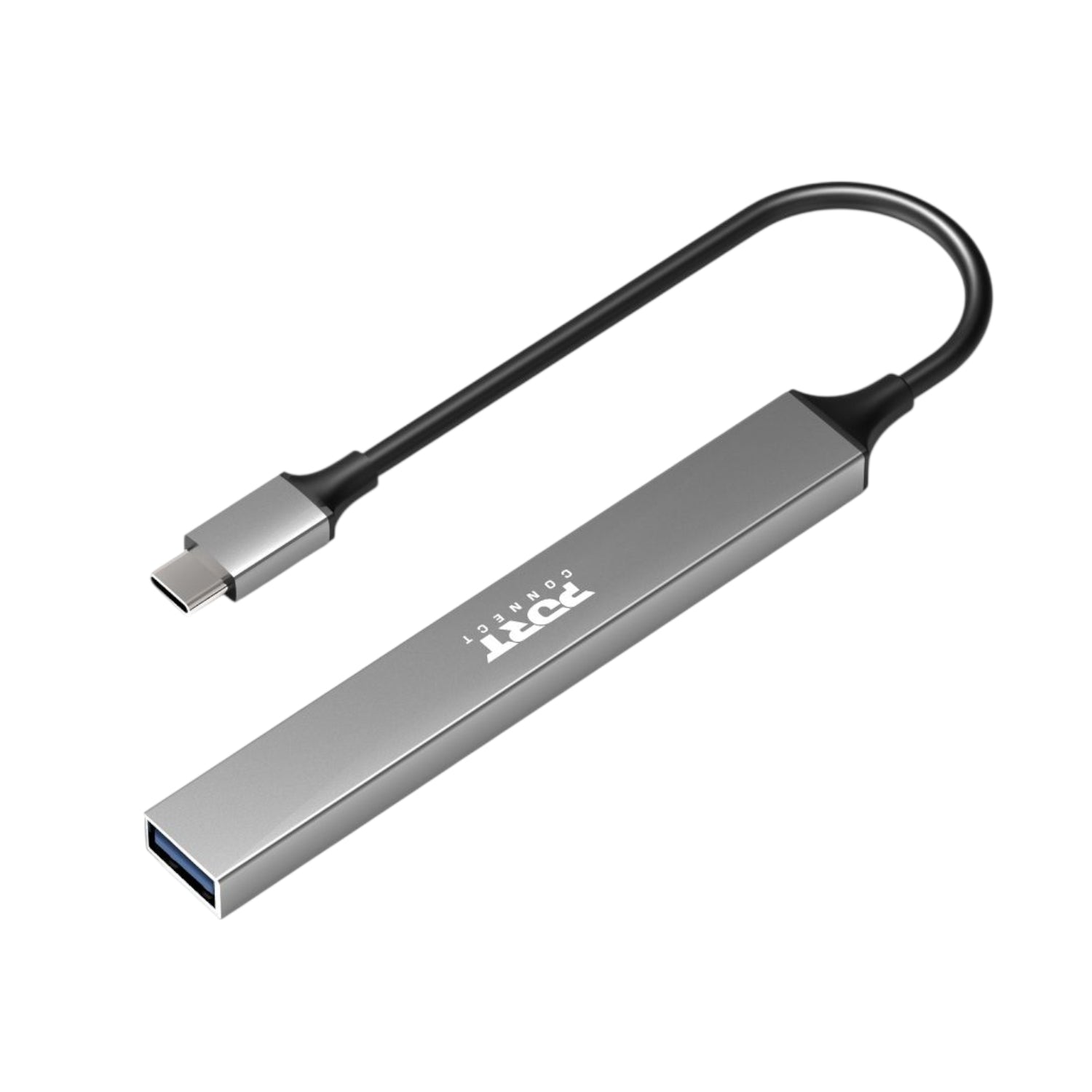 Port USB Type-C Hub 4 x USB + 1 x Charging Port