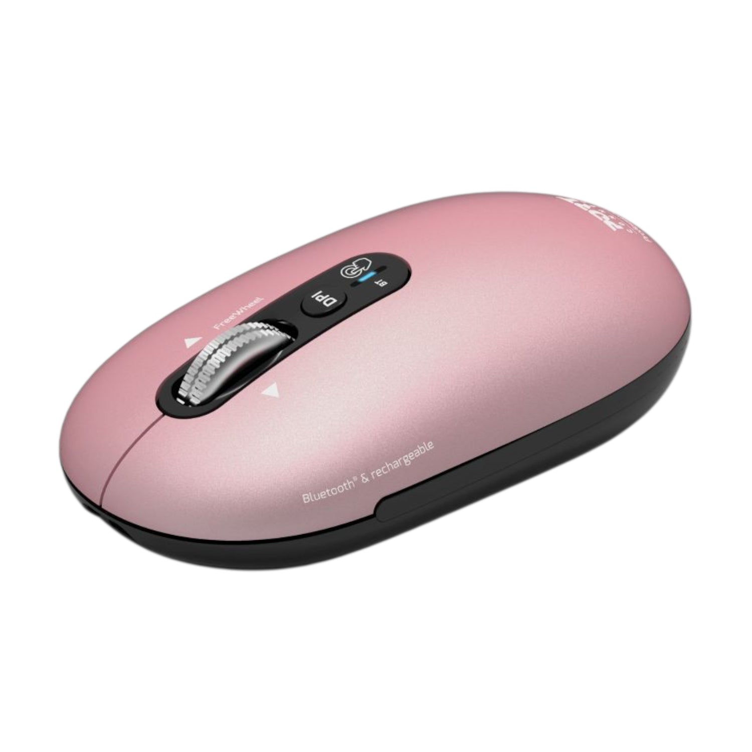 Port Connect PURE MAC Rechargeable Wireless and Bluetooth Mouse - Copper Rose