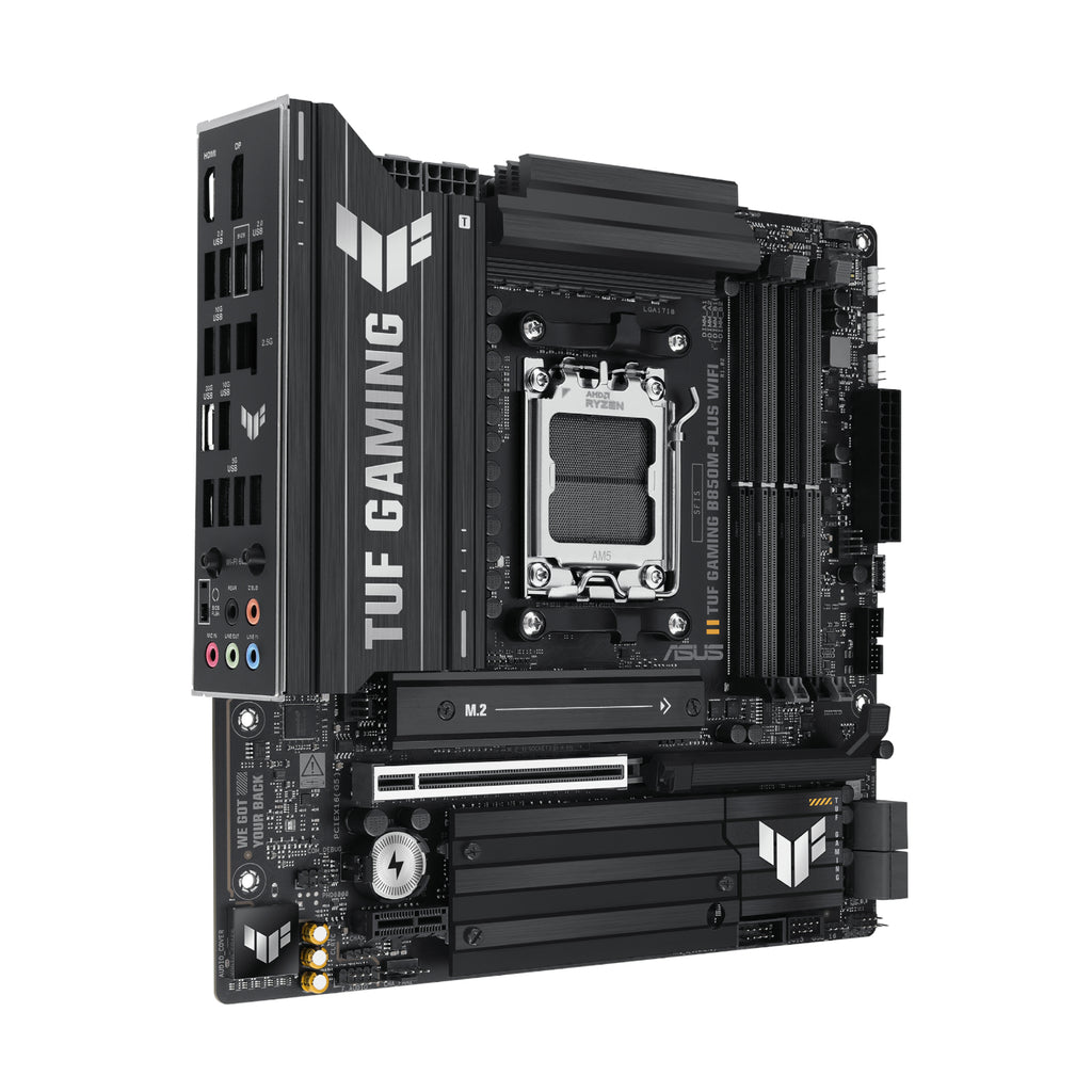 Asus TUF Gaming B850M-PLUS WIFI and Asus Prime LC 240 ARGB Liquid CPU Cooler Bundle