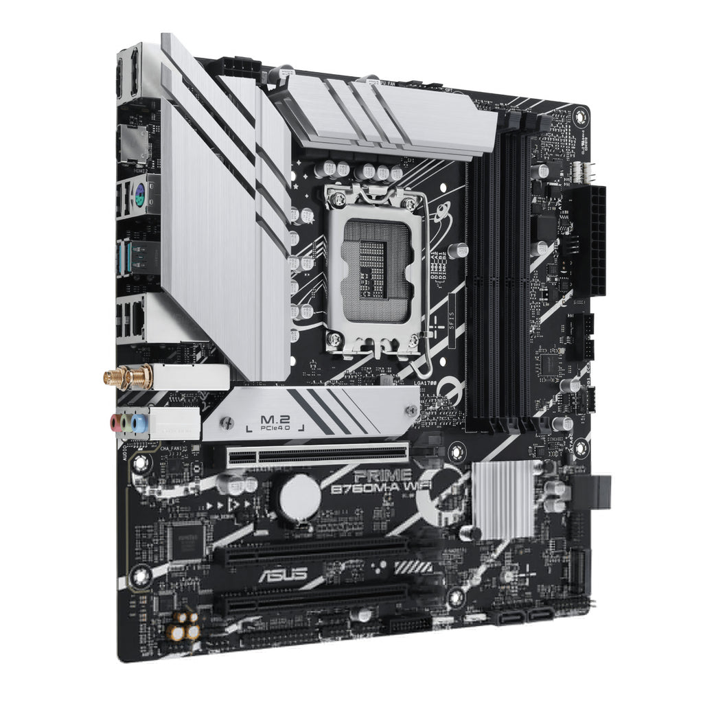 Asus PRIME B760M-A WIFI LGA1700 and Asus Prime LC 240 ARGB Liquid CPU Cooler Bundle
