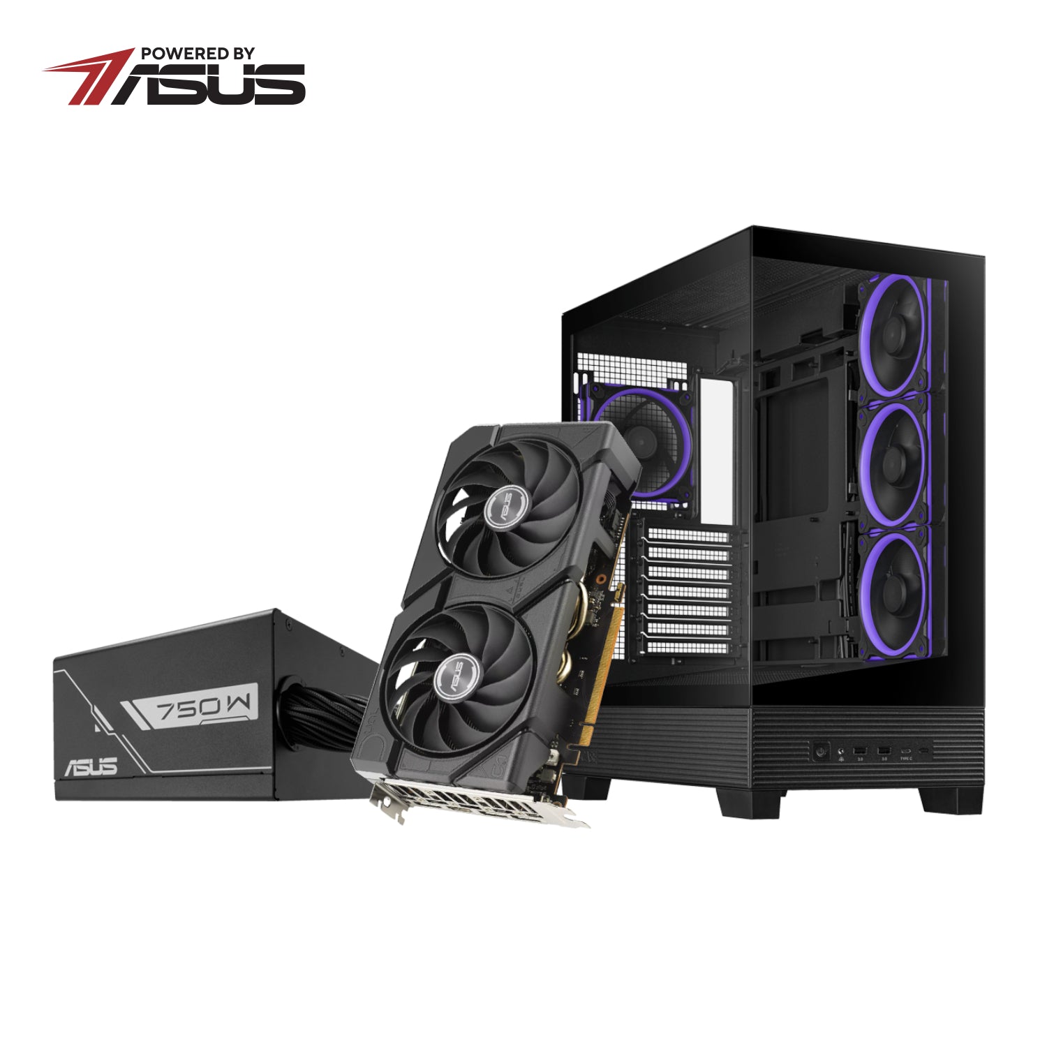 ASUS Upgrade What Matters A31 Plus - 750W - RX7600 Combo