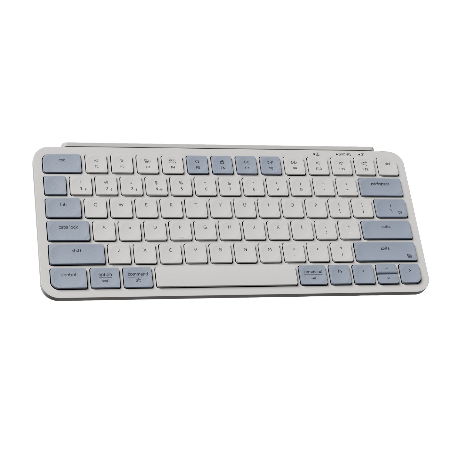 Keychron B11 Pro Ultra-Slim 75% Wireless Keyboard - Retro blue