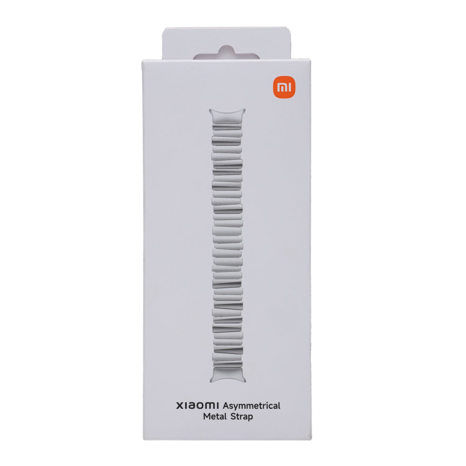 Xiaomi Smart Band 10 Asymmetrical Metal Strap – Silver