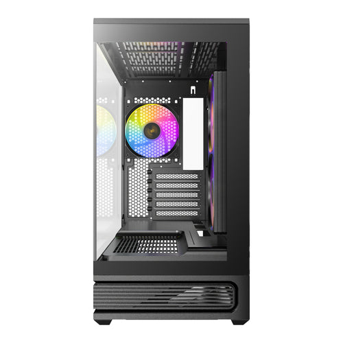 Antec C2M ARGB Compact Micro-ATX Gaming Chassis - Black