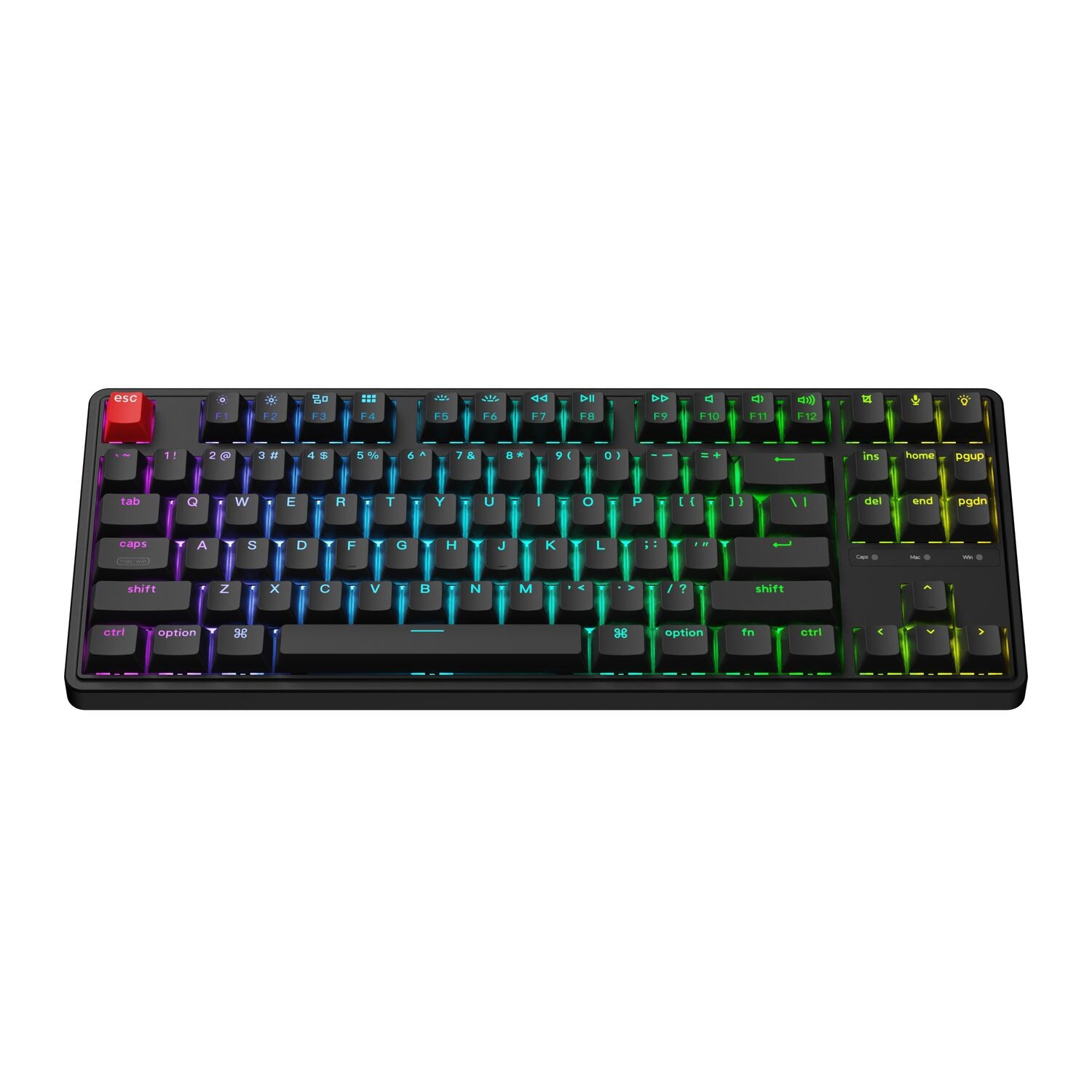 Keychron C3 Pro 80% 8K Super Banana Switch Hot-swappable RGB Wired Custom Mechanical Keyboard