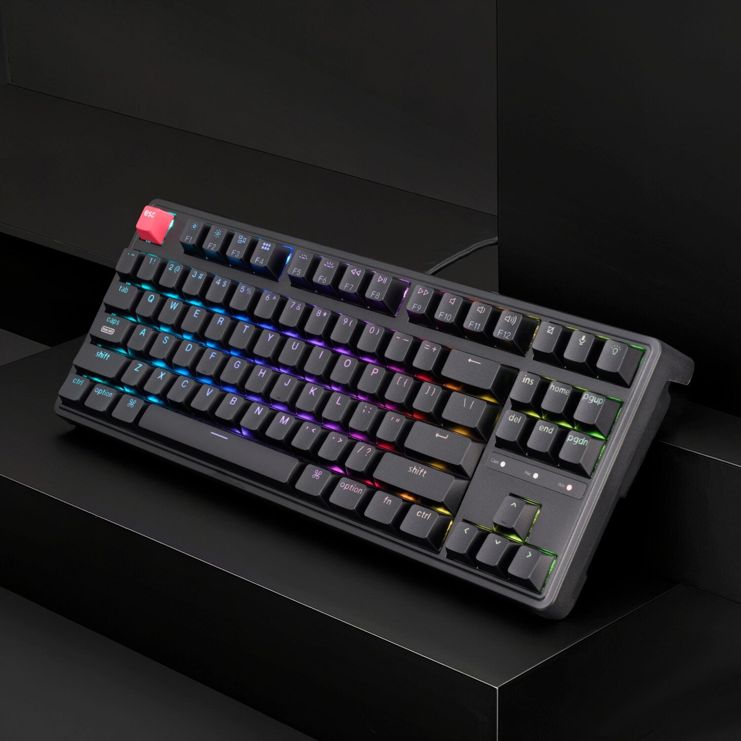 Keychron C3 Pro 80% 8K Super Banana Switch Hot-swappable RGB Wired Custom Mechanical Keyboard