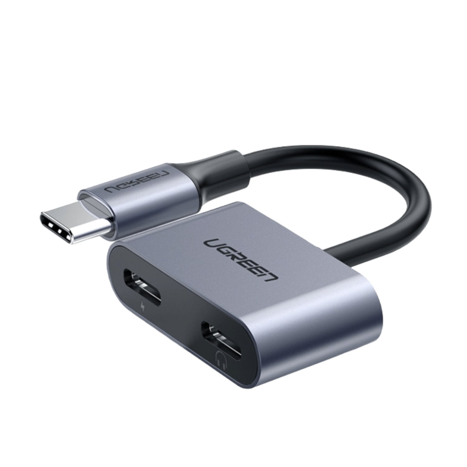 UGREEN USB-C 2-in-1 Type C to Headphone and Charger Adapter