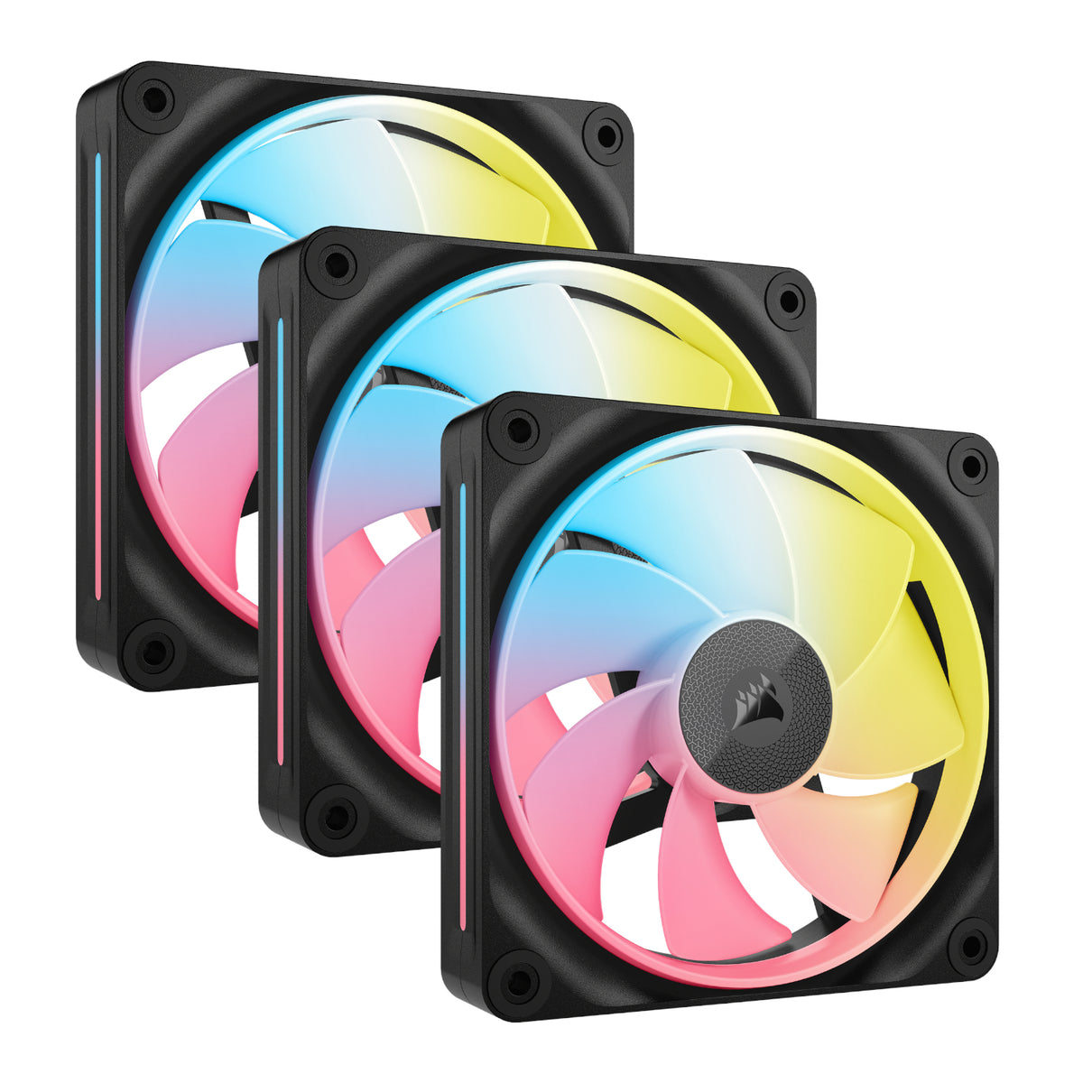 Corsair iCUE LINK LX120-R RGB 120mm PWM Reverse Fans Starter Kit