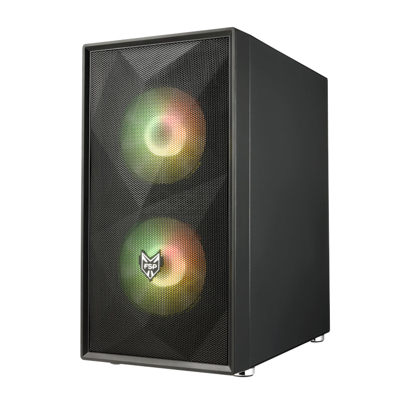 FSP CST130A Micro-ATX Gaming Chassis - Black