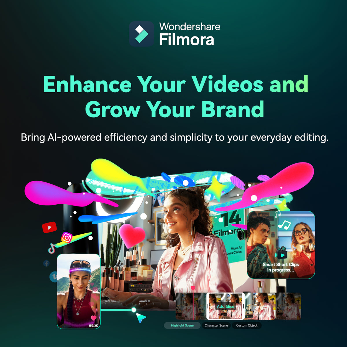 Wondershare Filmora AI Credits - 50 000 Credits