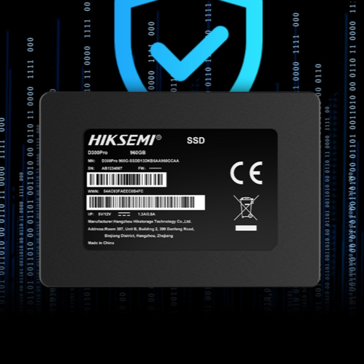 Hiksemi D300 PRO 960GB Enterprise SATA III