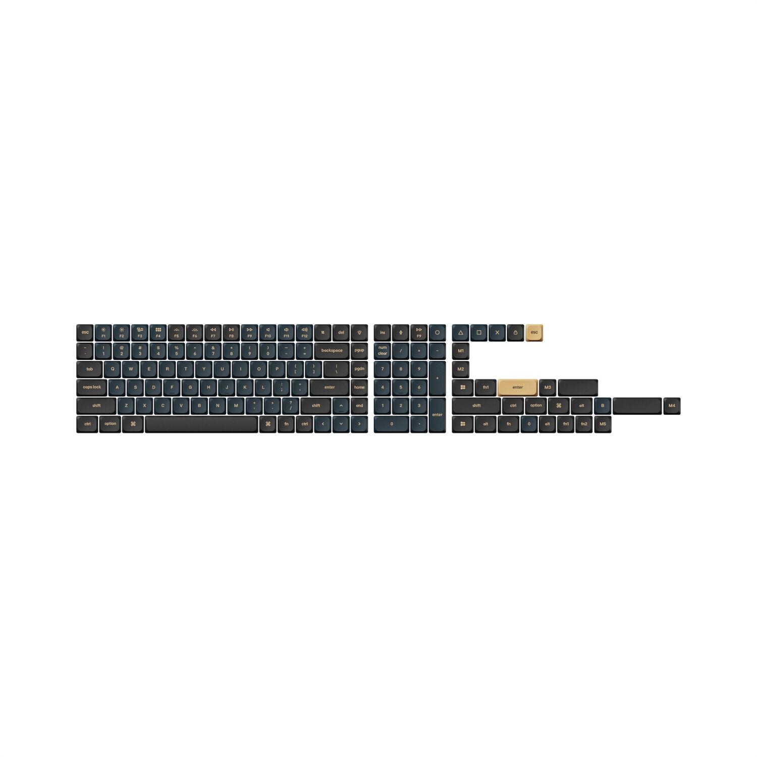 Keychron PBT LSA Knight Keycap Set V2 - Low Profile