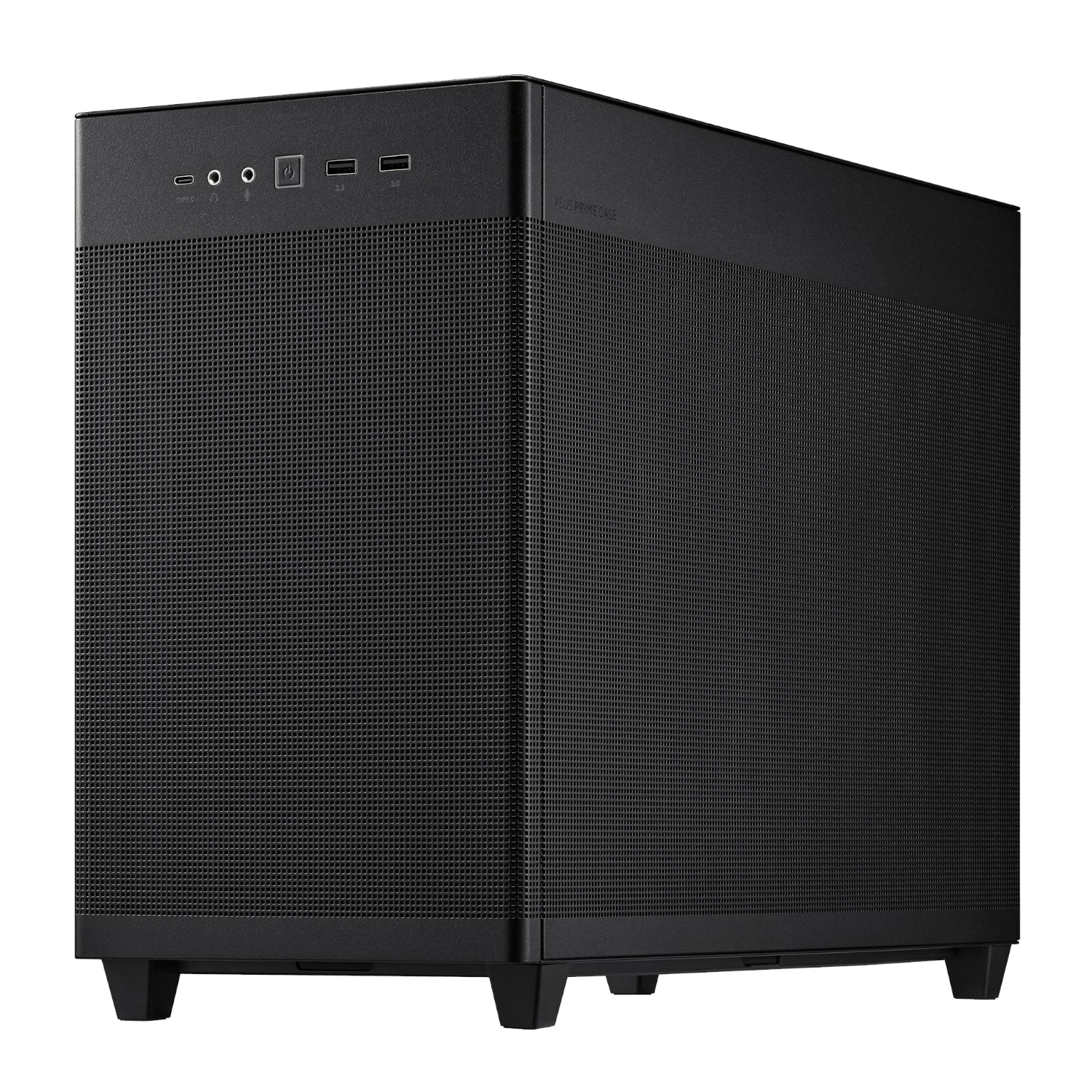 ASUS PRIME AP201 Micro-ATX Gaming Chassis - Black
