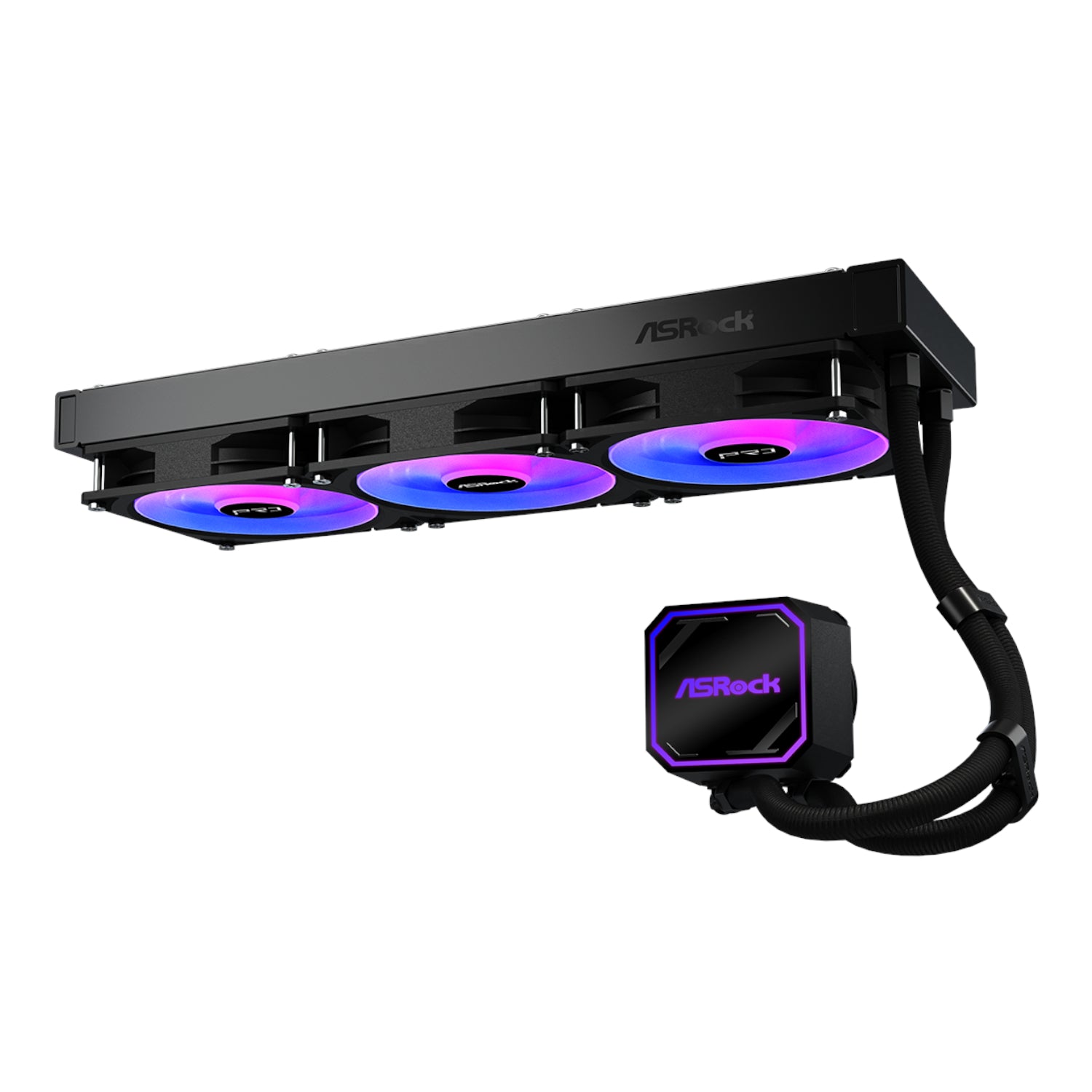 ASRock PRO 360 ARGB All-in-one Liquid CPU Cooler - Black