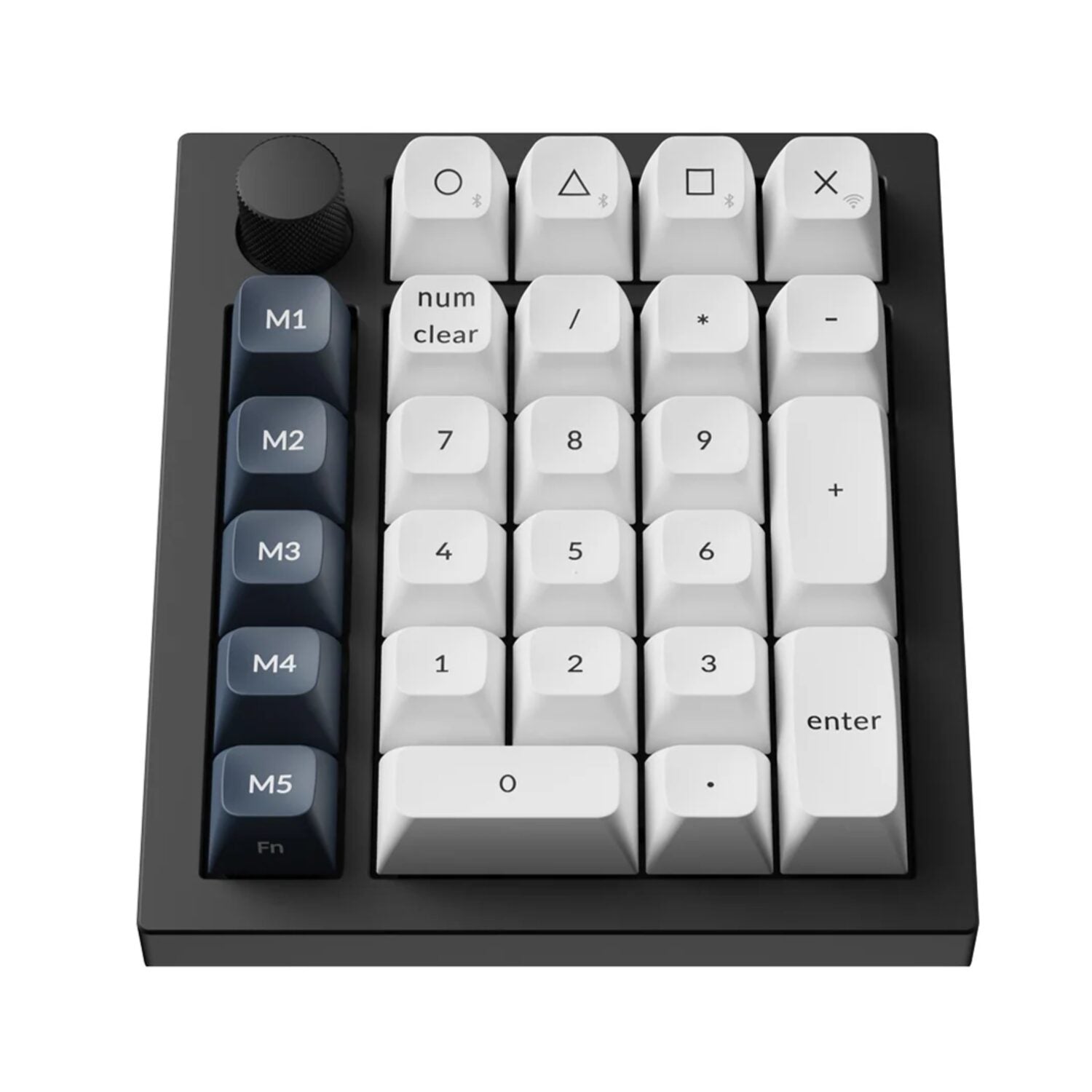 Keychron Q0 Max QMK Gateron Jupiter Red RGB Wireless Custom Number Pad Carbon Black
