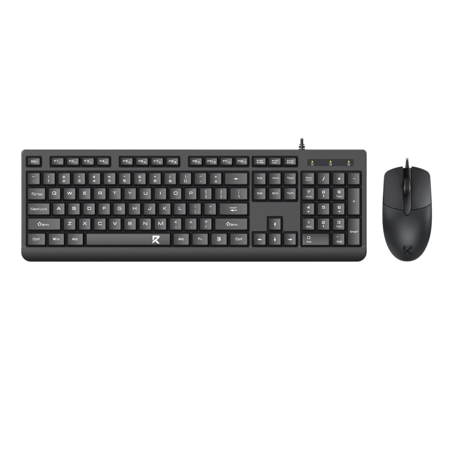 Redragon BS-7543 Wired Keyboard and Mouse Combo - Black