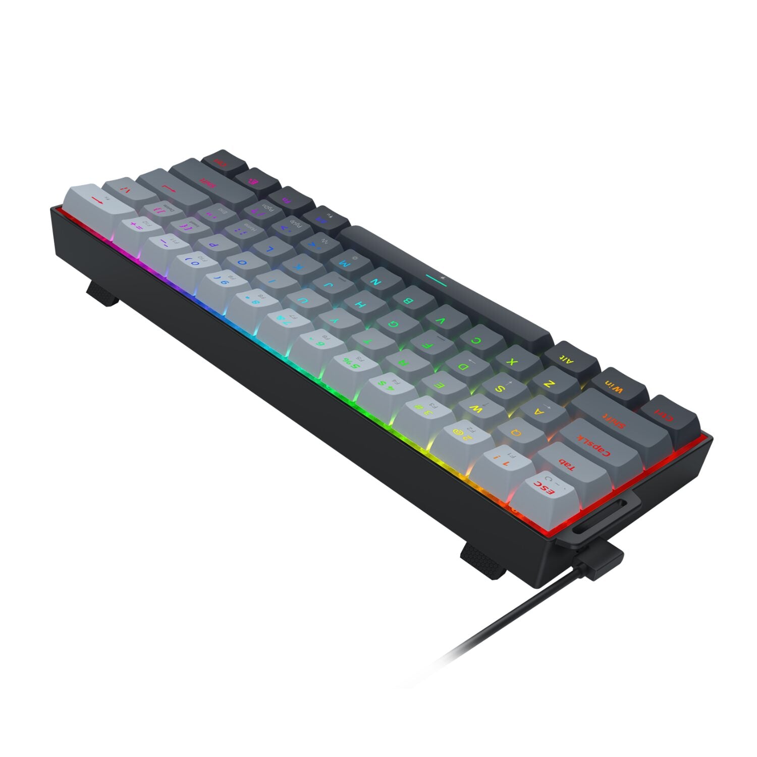 Redragon FIZZ Magnetic+ Wired 60% Gaming Keyboard