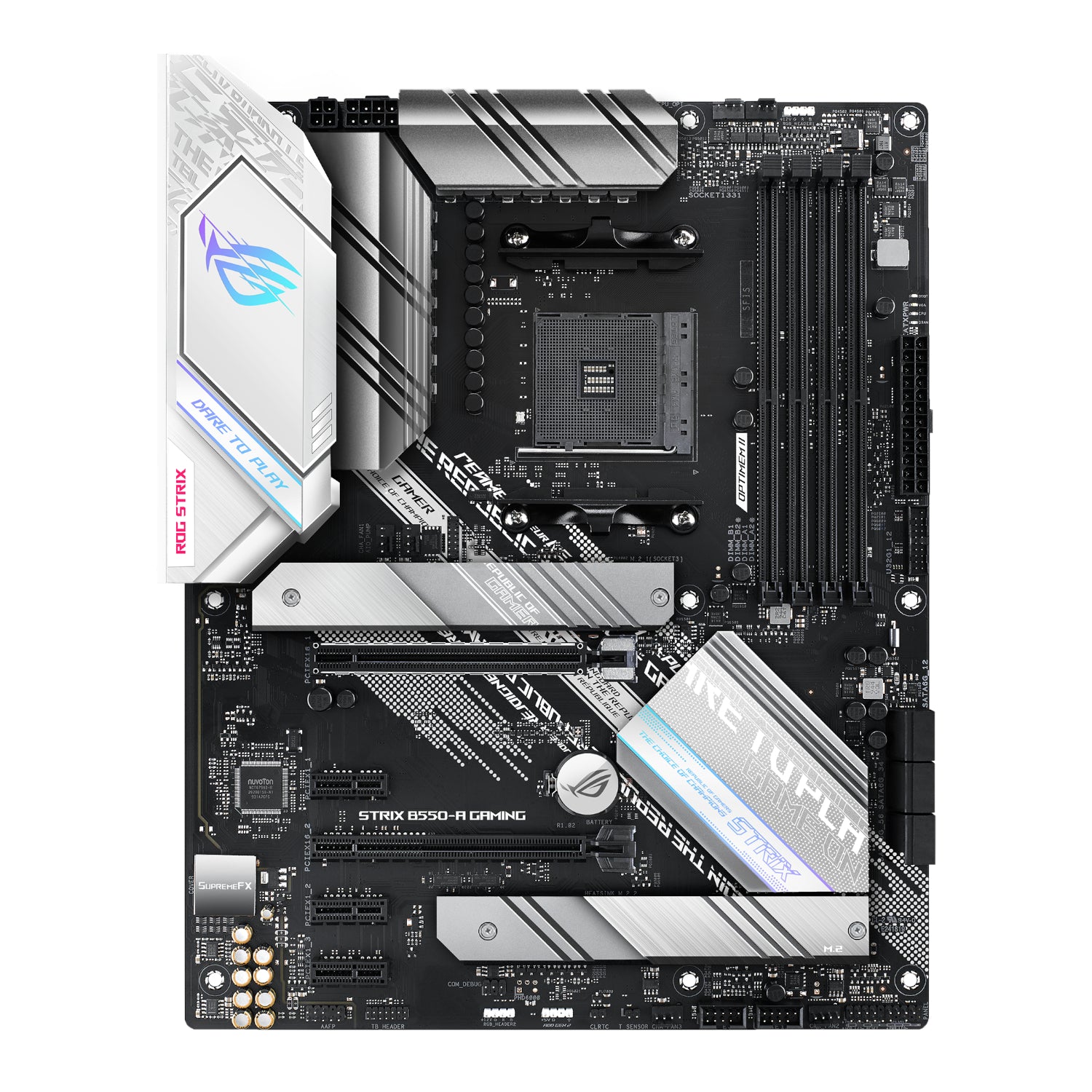 ASUS ROG STRIX B550-A Gaming AM4 ATX Gaming Motherboard
