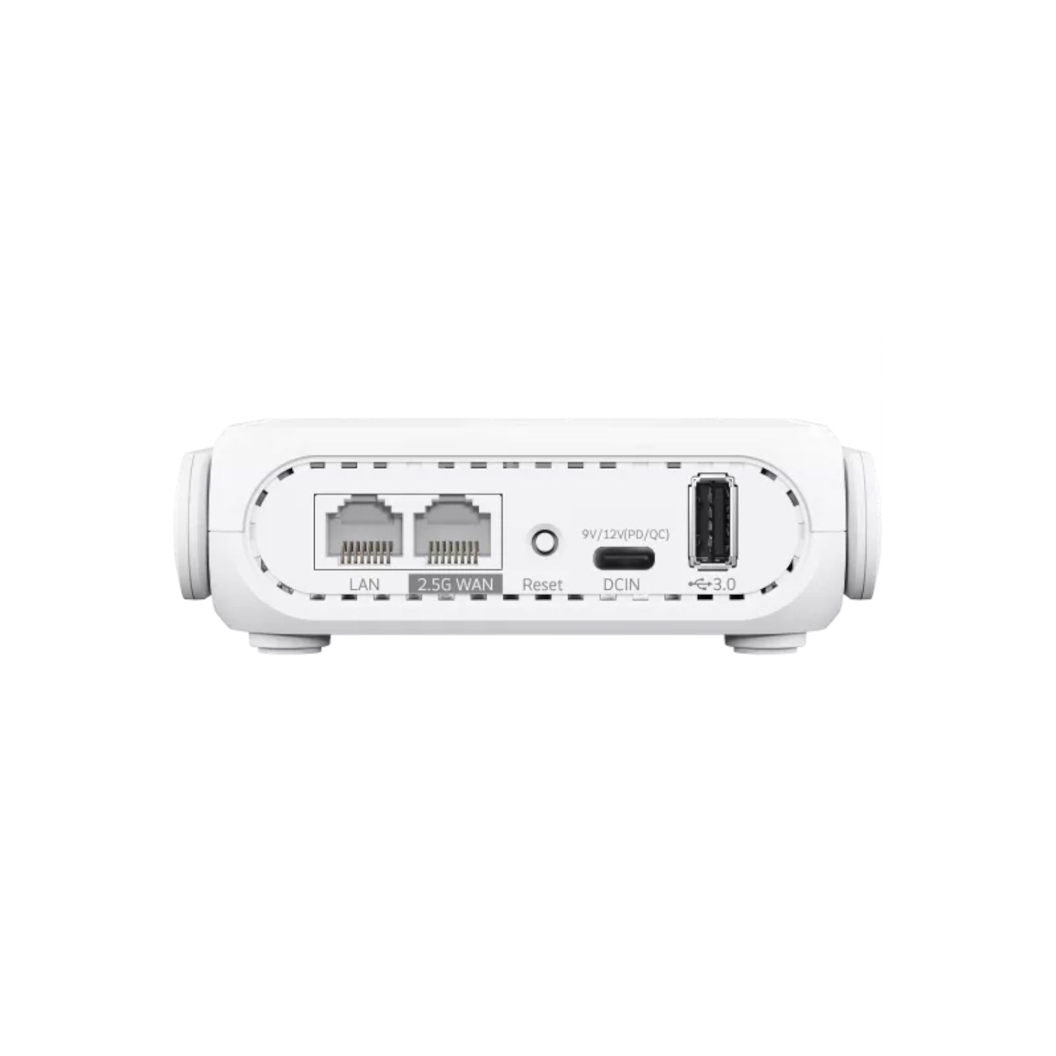 ASUS Go Wi-Fi 7 Dual-Band Travel Router with 5G - White
