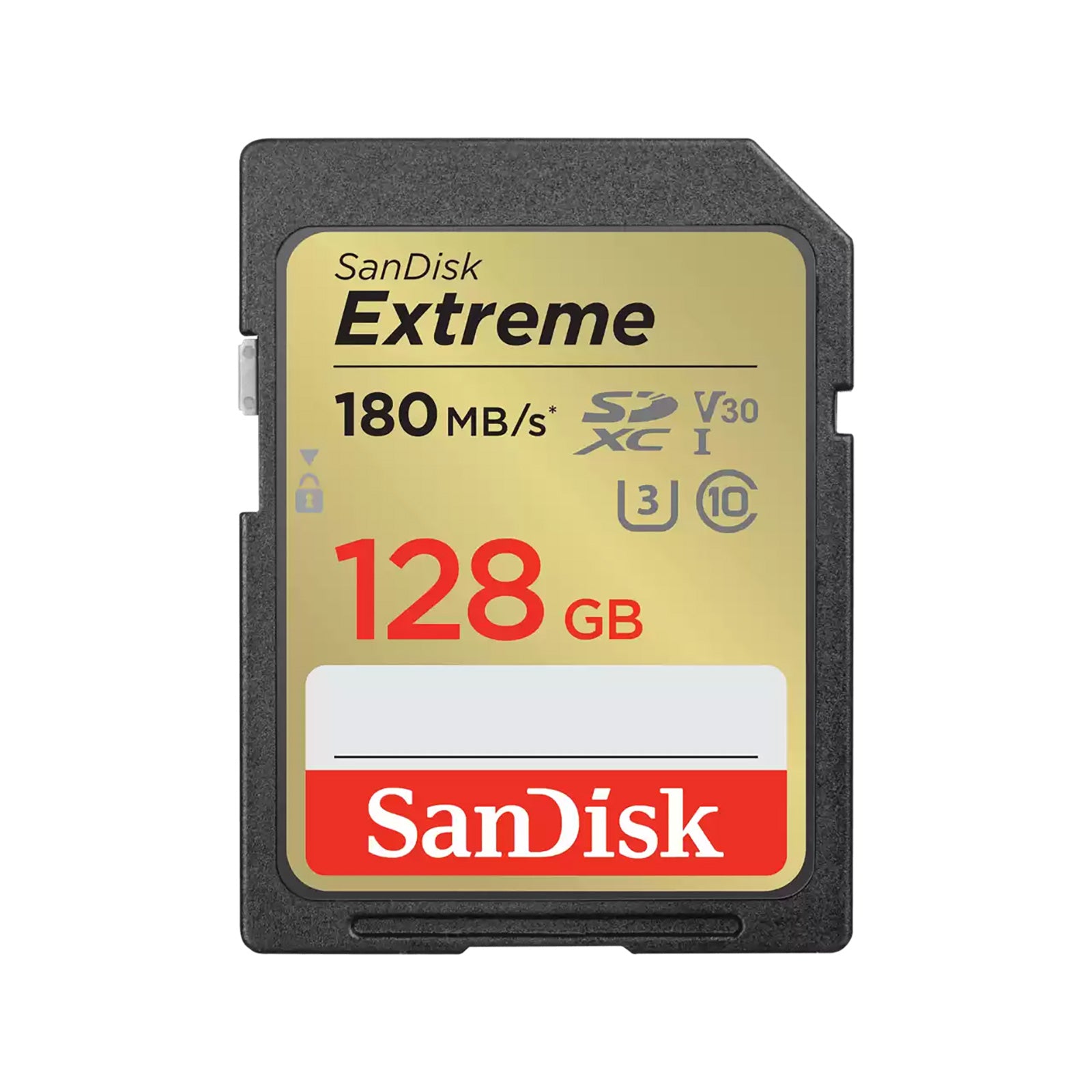 SanDisk Extreme SD UHS I Card for 4K Video 128GB
