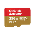 SanDisk Extreme microSDXC 256GB UHS-I Card for 4K Video