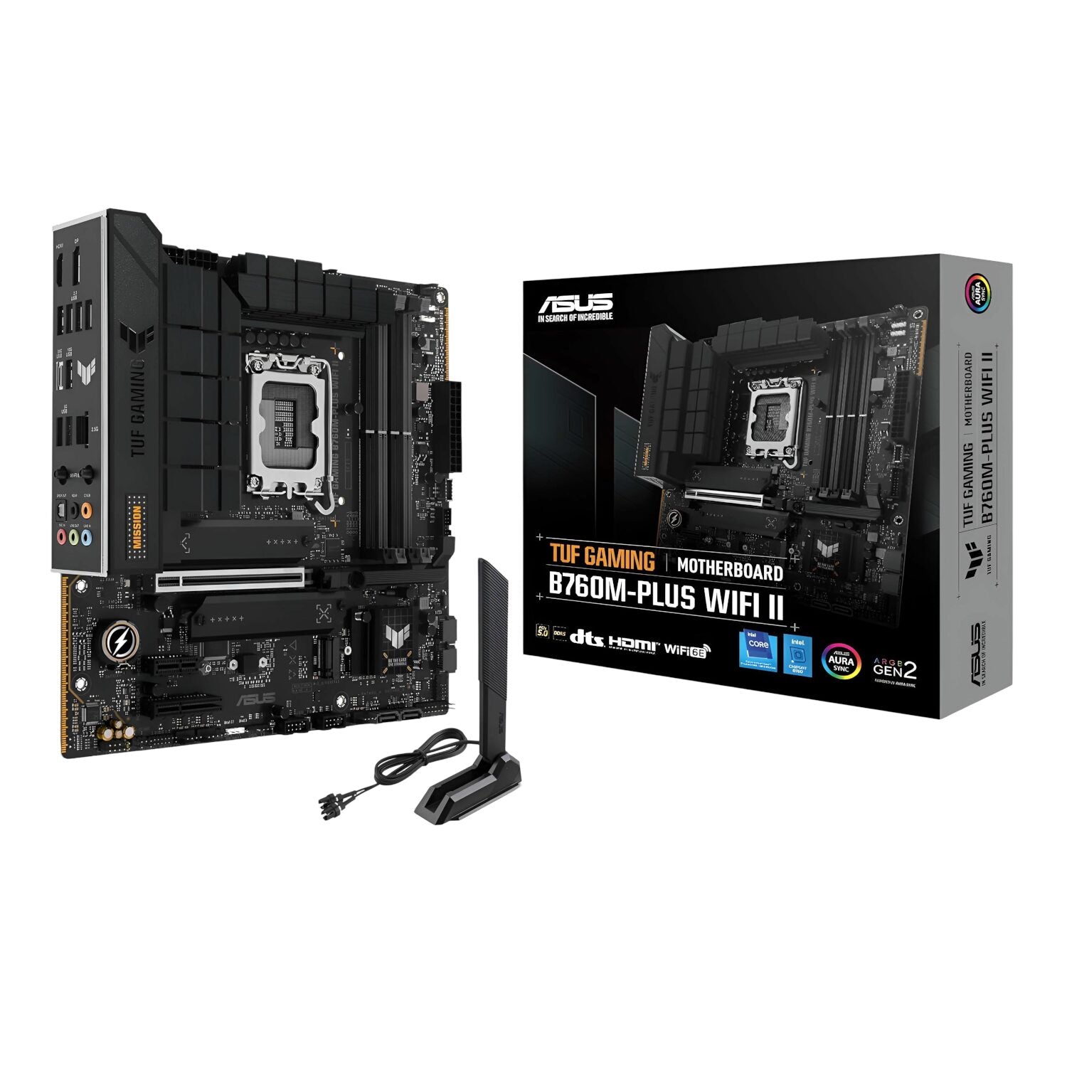 ASUS TUF Gaming B760M Plus WIFI LGA 1700 M-ATX Gaming Motherboard