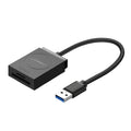 UGREEN USB 3.0 Dual Slot Card Reader for SD/TF Cards – 5Gbps Data